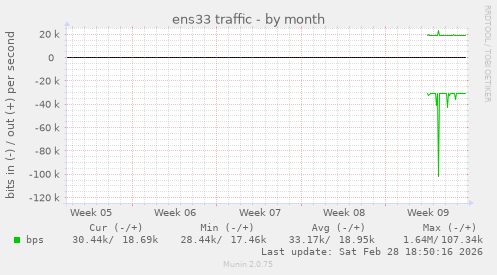 ens33 traffic